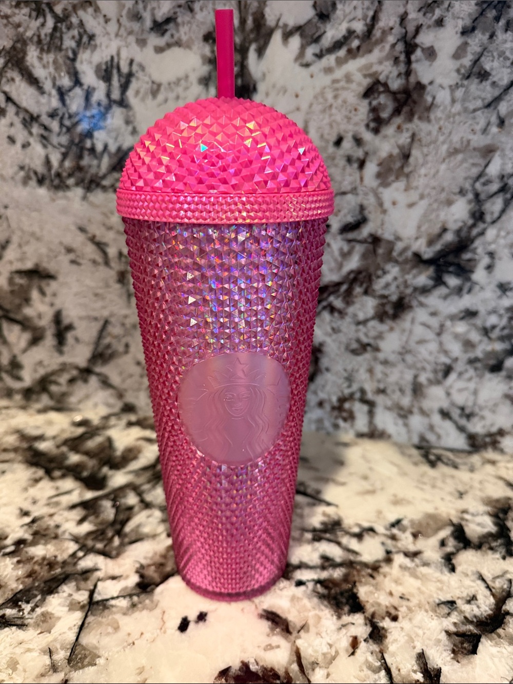 Pink Starbucks cup